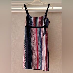 Cinq à Sept Multicolor Striped Dress